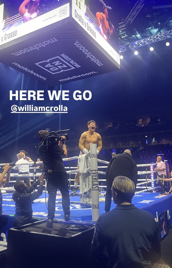 William Crolla: Rising Boxing Star and the Power of #MIP Grip Socks